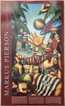 Markus Pierson - Sea Of Tranquility Hand Signed 1997 Coyote Series Print. Fixed Price $149.00.
