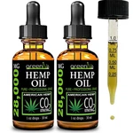 Pack Best Hemp Oil Drops For Pain Relief Stress Sleep Pure Organic 28,000MG Ve. Fixed Price $28.57.