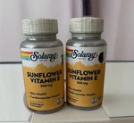 Solaray Sunflower Vitamin 268 Mg (400 Iu) 60+60=120 Softgel 4/2026 Bottles. Fixed Price $37.99.