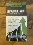 Topffy Liposomal Nad+ Healthy Aging & Cellular Energy Longevity 120CAP Exp 11/27. Fixed Price $17.99.