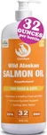 Wild Salmon Oil For Dogs & Cats 32OZ Omega Fish Skin Coat Supplement Pur. Fixed Price $52.03.