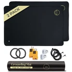 Grounding Mat 35X24IN 15 Foot Cord Pack Black Reduce Fatigue GMB-1 Earth Moon. Fixed Price $179.99.