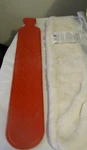 Peterpan Long Hot/cold Water Bottle W/faux Zip Up Fur Cover Foar Pain Relief. Fixed Price $22.00.