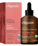 Pack Cliganic Organic Jojoba Oil, 100% Pure Moisturizing (4OZ) Exp 8/28. Fixed Price $22.99.