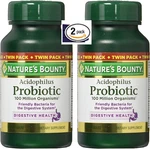 Pack Probiotic Acidophilus Million Cfu 200 Tabs (2X100) Vegetarian 2027. Fixed Price $19.70.