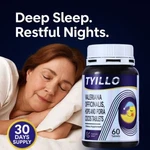 Tyillo Sleep Support Tablets Valerian + Hops Poria, Natural Aid, 60 Count. Fixed Price $26.87.