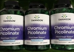 Deal! 3 Pack Swanson Chromium Picolinate 200MCG Blood Sugar Support Capsules. Fixed Price $32.49.