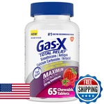 Gas-x Total Relief Chewable Tablets With Maximum Strength Simethicone. Fixed Price $39.52.