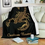 Zodiac Premium Blanket, Scorpion Lover For Children & Adults. Fixed Price $59.99.