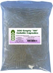 Empty Gelatin Capsules Size Bulk 500 Count. Fixed Price $15.89.
