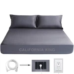 Laxvapiu Grounding Bed Sheets California King Deep Pocket Fitted. Fixed Price $202.02.
