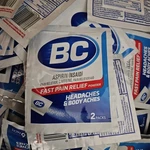 Lot Of 60 Packs Bc Aspirin Fast Pain Relief And 2 Mix Date. Fixed Price $34.98.