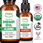 Hemp Oil Usda Certified Organic Cold-pressed Fast, Effective Relief Sleep. Fixed Price $13.40.