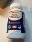 Vitamatic Vegan B12 1000 Mcg - Methyl With Folic Acid, Vitamin B6 180 Caps. Fixed Price $15.00.