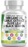 Clean Nutra Oregano Oil With Black Seed Garlic Olive Leaf Extract - Of. Fixed Price $40.06.