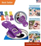 Rainbow 6-PACK Can Protector Caps Effortless Opening & Total Beverage Safety. Fixed Price $19.99.