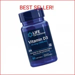 Life Extension Vitamin D3 25 Mcg (1000 Iu), Immune System Support, Bone Health,. Fixed Price $8.32.