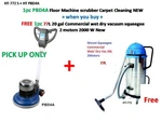 Floor Stone Scrubber Machine PBD4A+FREE70GAL Commercial Wet Dry Vacuum Sq New. Fixed Price $888.00.