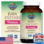 Garden Of Life 22 Digestive Enzymes For Women Bromelain Papain Lipase Lactase. Fixed Price $83.63.