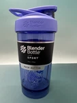 Blender Bottle Sport - Mystic Purple Push Button Anti Spill! 24OZ. Fixed Price $18.00.