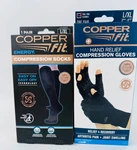 Cooper Fit Energy Compression Socks Hand Relief Gloves L/xl. Fixed Price $26.34.
