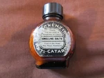 Vintage Mackenzies Smelling Salts, Chemist Brown Glass Bottle 1970S Saltcrystals. Fixed Price $33.63.