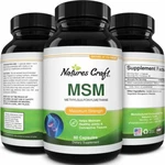 Natures Craft Msm Supplement 1000 Mg Pure Methylsulfonylmethane For Joint Pain. Fixed Price $27.91.