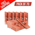 Salt Tiles Himalayan Pink 8X4X1 Pack Of 70 For Sauna Spa Rooms. Fixed Price $880.66.