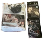Earthing Throw Blanket 72"X42" & New Books Mother Effect Book, Bk. Fixed Price $86.25.