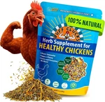 Buff Clucks Herb Supplement For Chickens Natural Poultry Treat Mix Usa Bag. Fixed Price $56.98.