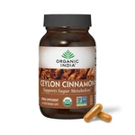 Organic India Ceylon Cinnamon Supplement - 60 Count (pack Of 1). Fixed Price $24.05.