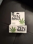 Zen Hemp Balm All Natural Pain Relief. Fixed Price $11.00.