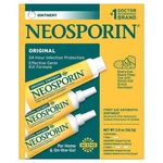 Neosporin Original First Aid Antibiotic Ointment 1 Oz. + .5 Tube, 2 Pk.. Fixed Price $31.99.