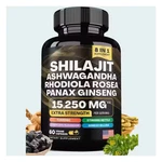 Shilajit Multivitamin (turmeric, Ashwagandha, Ginger, Cordyceps MUSHROOMS)60 Cap. Fixed Price $12.98.