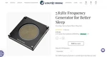 Energy Muse 7.83HZ Frequency Generator For Better Sleep. Fixed Price $55.00.