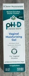 Ph-d Feminine Health Vaginal Moisturizing Gel 14 Applications Exp 4/2027. Fixed Price $19.95.