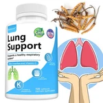 Lung &respiratory Wellness,herbal Formula With Vitamins, 120 Vegetarian Capsules. Fixed Price $13.99.