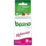 Beano Meltaways Food Enzyme Dietary Supplement 15 Tablets Strawberry. Fixed Price $10.32.