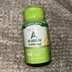 Natures Truth Vitamin 10000 Iu Softgels Count Non-gmo Gluten Free .... Fixed Price $11.69.
