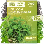 Herbal Tea Gardeners Lemon Balm Seeds - 700 Heirloom Melissa Officinalis. Fixed Price $20.00.