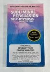 Subliminal Persuasion Self-hypnosis Cassette New Sealed Potentials Unlimited. Fixed Price $11.99.