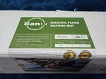 Banix Floor Heating Mat 55 Sq Ft Electric Radiant System Warm Feet. Fixed Price $104.00.