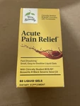 Terry Naturally Acute Pain Relief, BCM-95 Curcumin 60 Liquid Gels Exp 07/2026. Fixed Price $29.99.