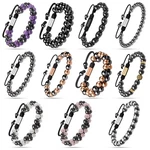 Magnetrx Hematite Magnetic Therapy Bracelet Women Genuine Black Stone Beaded. Fixed Price $39.95.