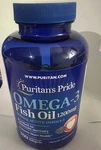 Puritans Pride Double Strength OMEGA3 Fish Oil 1200 MG/600 -90SOFTGELS. Fixed Price $20.99.