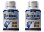 2 Pack Pure Ginkgo Biloba Pills Memory Focus Brain Cognitive Health Supplement. Fixed Price $19.50.