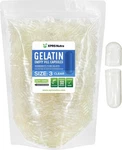 Size 3 Clear Empty Gelatin Pill Capsules Kosher Gluten-free Usa Made. Fixed Price $64.99.