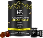 Himalayan Shilajit New Gold Gummies NON-GMO,NATURAL,ORGANIC,85+ Trace Minerals. Fixed Price $33.08.