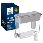Brita Ultramax Large Water Dispenser With Standard Filter, 27 Cup, Gray. Fixed Price $57.99.