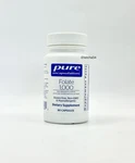 Pure Encapsulations Folate 1000 Metafolin L-5-MTHF Heart Health (90 Capsules). Fixed Price $27.89.